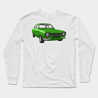 Classic Escort MK1 Green Long Sleeve T-Shirt